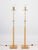 1950s Tommi Parzinger Maple & Brass Floor Lamps - a Pair For Sale In New York - Image 6 of 8