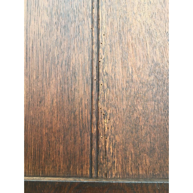 Antique Oak Wardrobe Door For Sale - Image 6 of 18