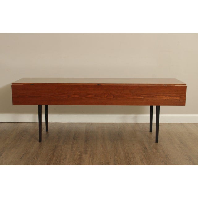 Wayne Kramer Custom Crafted Drop Leaf Harvest Dining table For Sale - Image 14 of 18