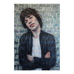 Christina Major Oil on Canvas “Jagger” by Christina Major 47 x 72 2025