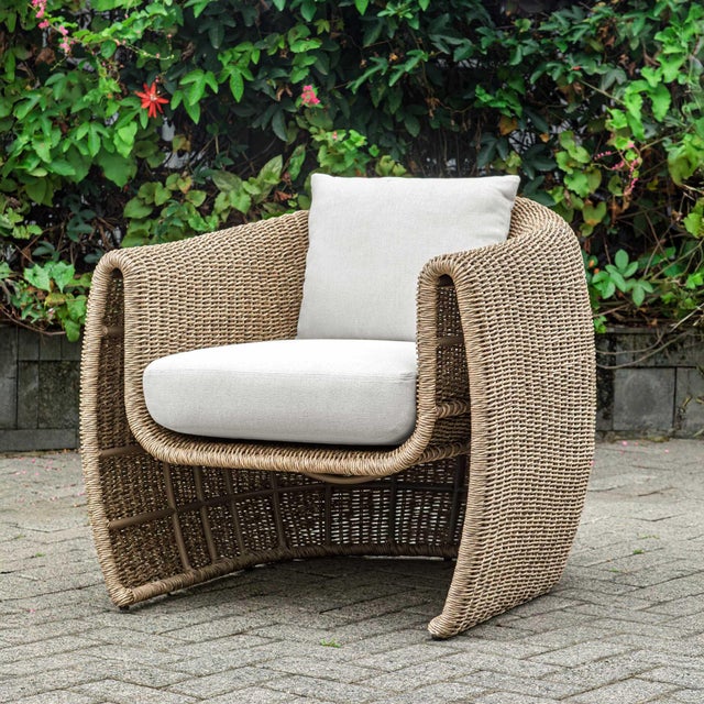 The Floating Frame Of The Tropic Lounge Chair Is The Perfect Piece For Stylish But Casual Outdoor Living. Crafted With A...