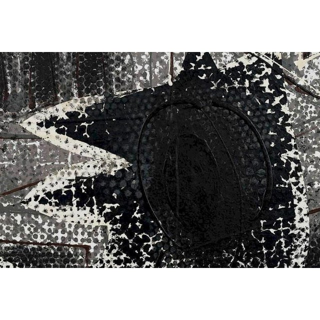 Textile 1980s Gerome L. Kamrowski Painting For Sale - Image 7 of 13