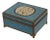 Inaba Japanese Cloisonne and Jade Box Yamanaka and Co For Sale