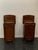 Vintage Art Nuveau Bedside Tables in Cherry, Set of 2 For Sale - Image 16 of 16