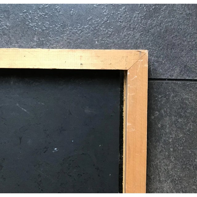 Paper Julien Dinou, Pleine Lune, 1951, Oil on Cardboard For Sale - Image 7 of 10