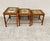 Wood Danish Teak and Ceramic Nesting Tables, 1960s, Set of 3 For Sale - Image 7 of 11