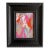 "Squirrelly Girl" 2026 Mini Painting With Vintage Frame by Jessalin Beutler For Sale