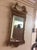 Item: Vintage Burl Walnut and Gilded Federal Style Mirror. Age & Condition: Circa 1930-1940. Minor imperfections to the...