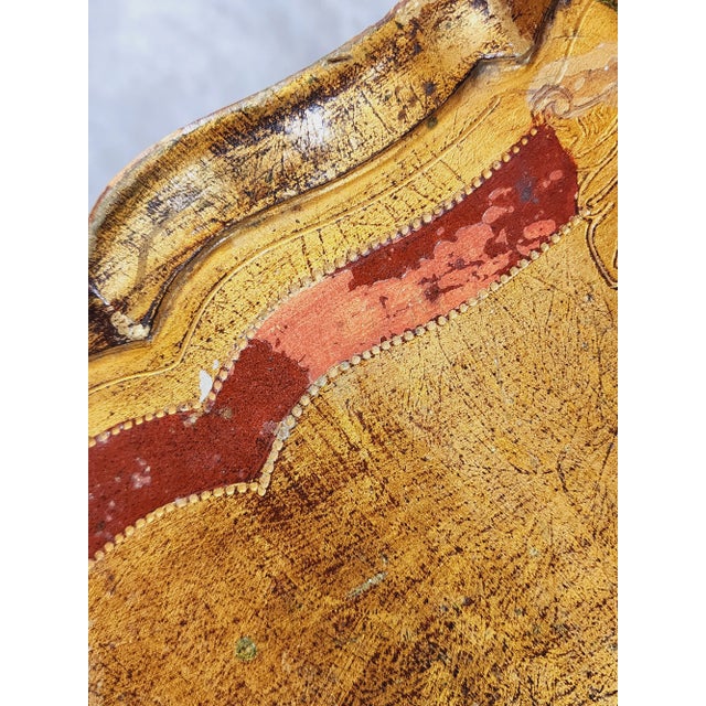 Vintage Italian Florentine Giltwood Nesting Tables-Set of 3 For Sale - Image 12 of 12