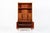 Mid-Century Modern Scandinavian Modern Figured Mahogany Secretary Bookcase Cabinet 1960s For Sale - Image 3 of 17