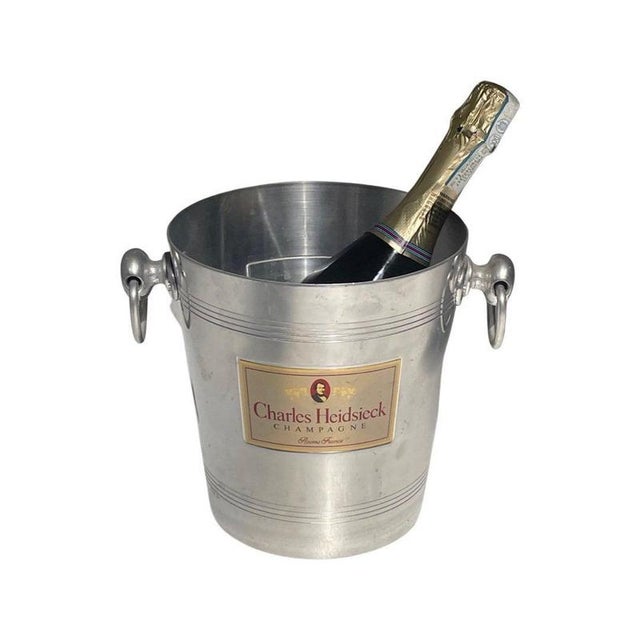 Champagne Bucket by Argit for Charles Heidsieck For Sale - Image 6 of 6