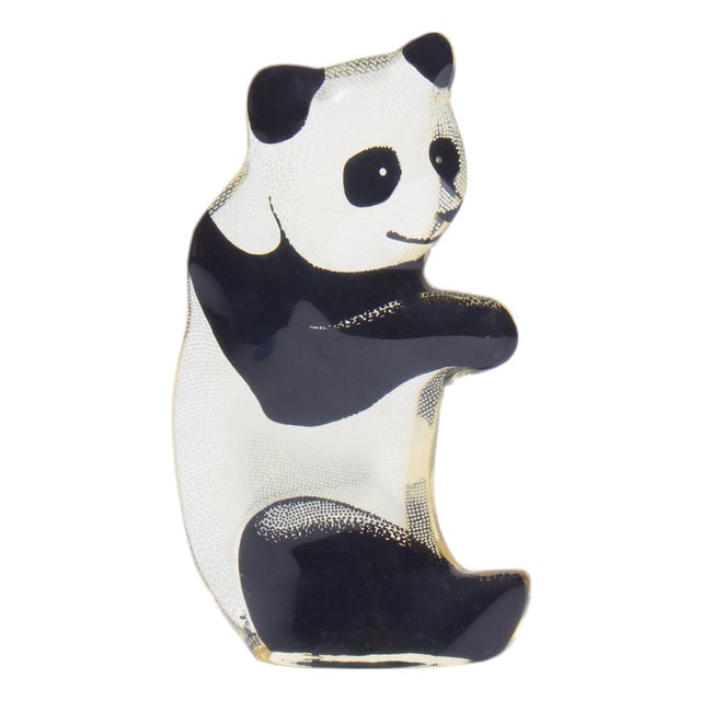 Op Art Lucite Panda by Abraham Palatnik For Sale