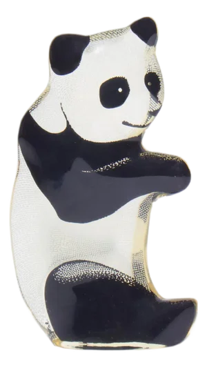 Op Art Lucite Panda by Abraham Palatnik