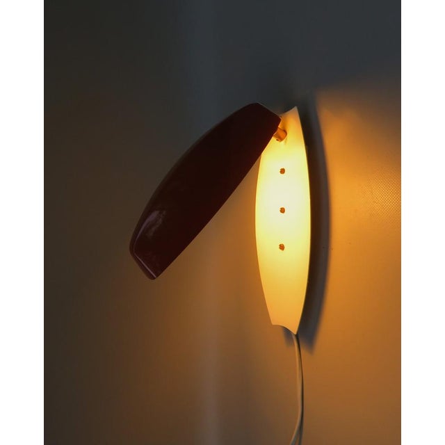 Space Age Brass Wall Lights from Kaiser, 1960s, Set of 2 For Sale - Image 12 of 18