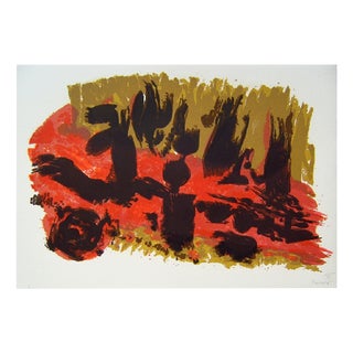 Alfred Manessier, Easter Suite, The Holy Women, 1978, Lithograph For Sale