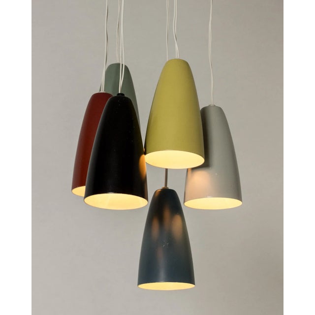 1950s Mid-Century Ceiling Light by Hans Bergström, 1950s For Sale - Image 5 of 11
