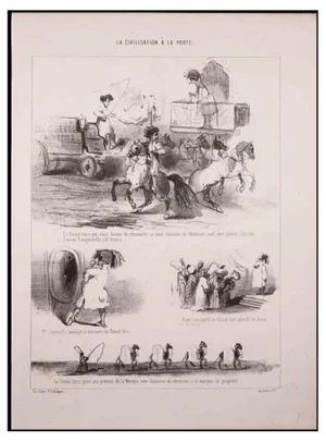 Paul Gavarni, Le Grand-Turc, Lithograph, 1850s