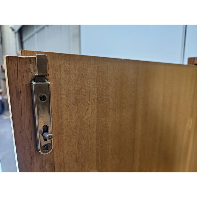 Mid-Century Veneered Wardrobe with Two Doors, 1960 For Sale - Image 16 of 18