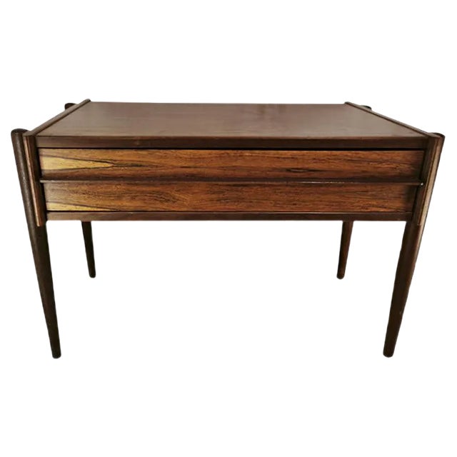 Danish Rosewood Side Table, 1970s For Sale