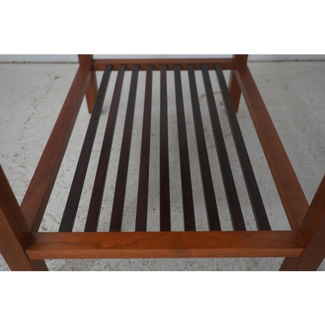 Stickley Cherry Mission Style 2 Tier Side Table For Sale - Image 14 of 17