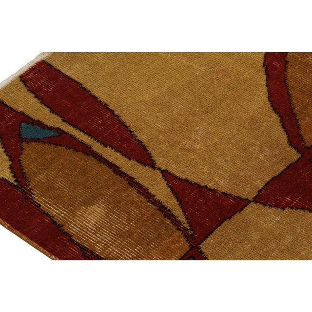 1960s 1960s Vintage Zeki Muren Art Deco Rug With Geometric Patterns For Sale - Image 5 of 7