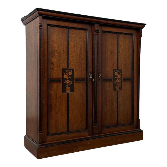 19th Century Arts and Crafts English Cupboard For Sale