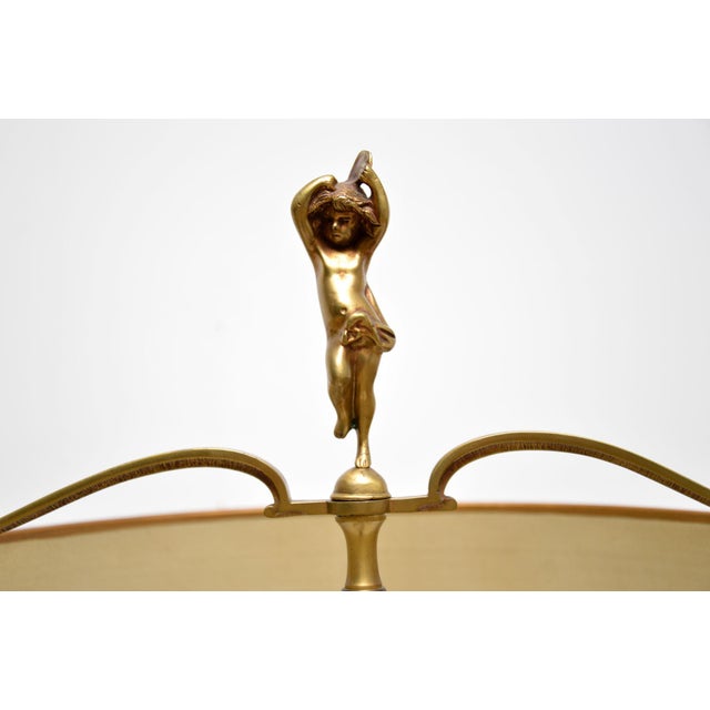 Neo-Classical French Tole Floor Lamp, 1900s For Sale - Image 4 of 12