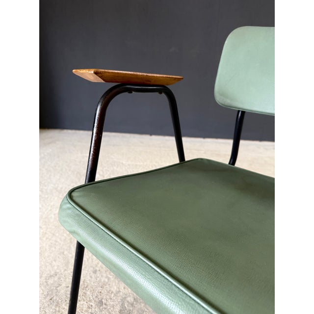 Space Age M Armchair by Pierre Guariche for Meurop, 1950s For Sale - Image 9 of 17