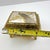 Vintage Japanese Chokin Jewelry Box, Peacock Trinket Box, Gilded Metal Keepsake Box, Made in Japan, Gold Tone Vanity Decor For Sale - Image 11 of 12
