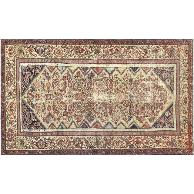 Textile 1940s Persian Melayer Rug For Sale - Image 7 of 7