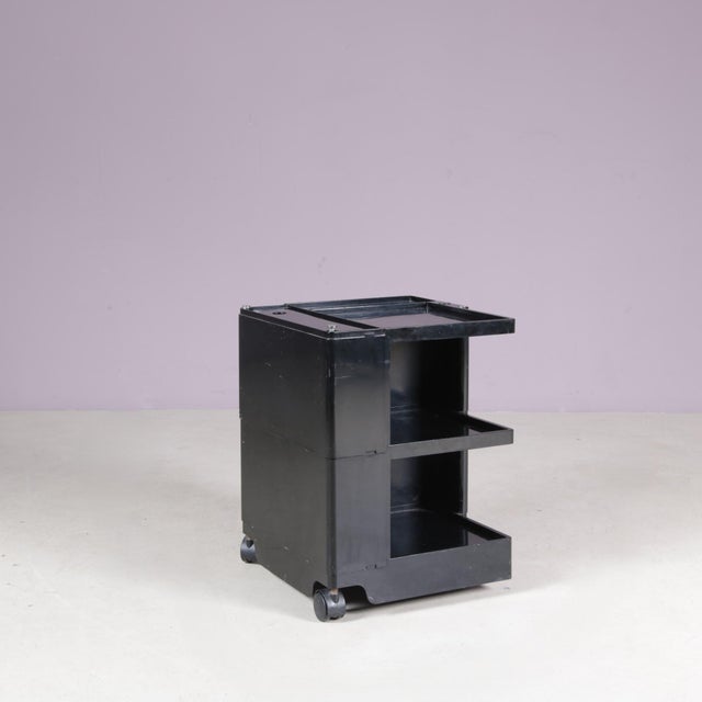 The low Boby Trolley, designed by Joe Colombo for Bieffeplast in the 1970s, is an iconic piece of Italian design....