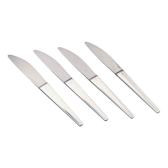 Caravel Dinner Knives by Henning Koppel for Georg Jensen, 1940s, Set of 4 For Sale