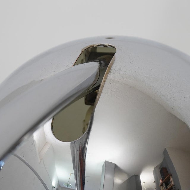 Vintage Three-Arm Floor Lamp in Chromed Metal, 1970s For Sale - Image 12 of 17