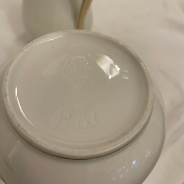 Mid 19th Century Mid 19th Century Old Paris Limoges Sugar & Creamer Set For Sale - Image 5 of 5