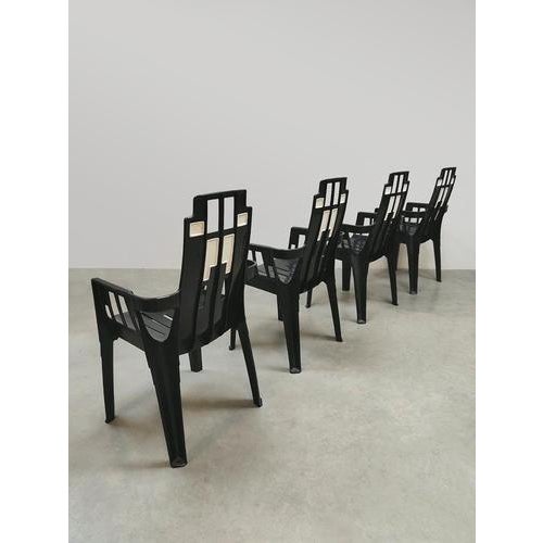 1980s Vintage Boston Garden Dining Chairs from Pierre Paulin & Henry Massonnet, 1980s For Sale - Image 5 of 7