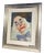 Unknown, Melancholic Clown Face, 1970s, Oil on Canvas, Framed For Sale