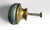 Set of Eight Hollywood Regency Metallic Wood Knobs With Iridescent Aurora Borealis Gems For Sale - Image 10 of 18