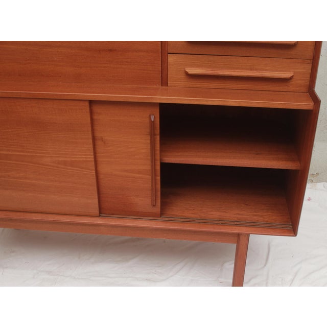 Danish Sideboard with Secretary in Teak, 1965 For Sale - Image 14 of 16