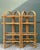 Vintage Arched Rattan Accordion Etagere For Sale In West Palm - Image 6 of 12