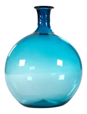Mcnally Vase Blue in Blue