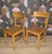 Vintage Frankfurt Style Kitchen Chairs in Wood and Cork, 1950s, Set of 2 For Sale - Image 4 of 10