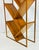 Danish Modern Geometric Wood Étagère Open Display Bookcase, Mid-Century Style For Sale - Image 13 of 17