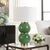 Modern Banner Green Spheres Table Lamp For Sale - Image 3 of 6
