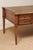 French Antique Louis XVI Style French Desk With Brown Leather Top For Sale - Image 3 of 14