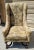 Pair of Vintage Custom Made William and Mary Style Wingback Chairs For Sale In Washington DC - Image 6 of 11