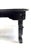 Chinoiserie Vintage Chinese Black Lacquer Mother-of-Pearl Inlaid Low Kang Table For Sale - Image 3 of 14