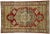 Mid 20th Century Vintage Turkish Oushak Rug 04'00 X 06'00 For Sale - Image 10 of 10