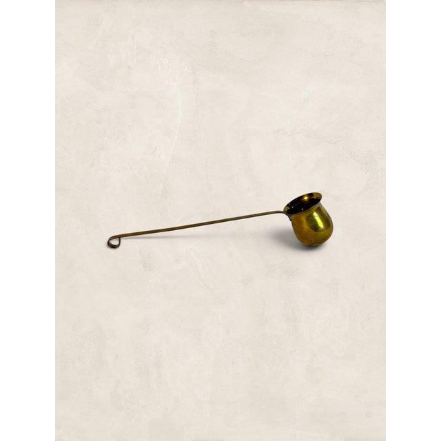 Brass Antique English Brass Rum Spirit Ladle For Sale - Image 8 of 8