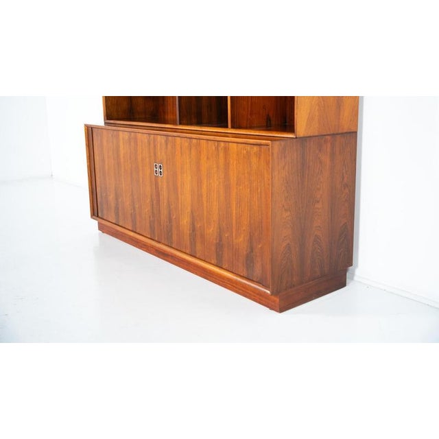 Brown Mid-Century Bookcase by Arne Vodder for Sibast, 1960s For Sale - Image 8 of 17