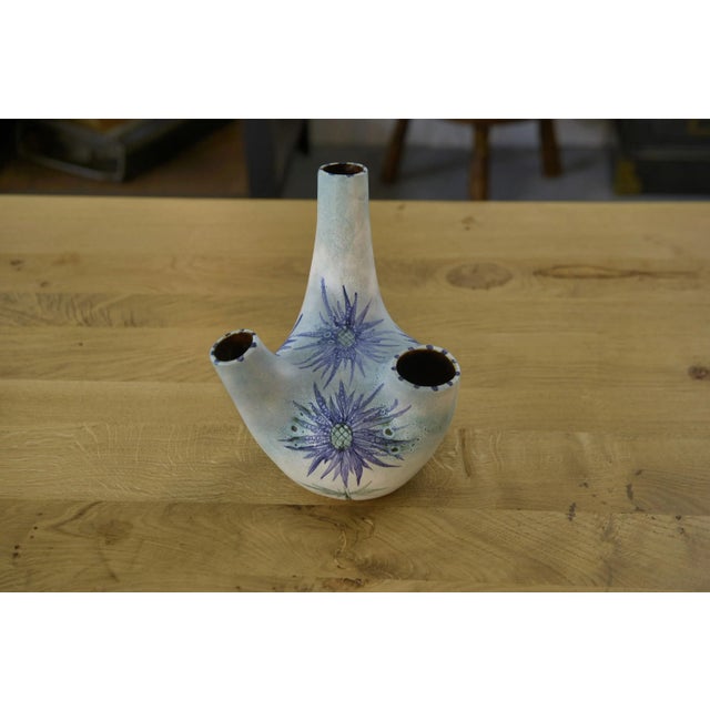 Mid-Century Modern Model Chardon Ceramic Vase by Marie-Madeleine Jolly, 1940s For Sale - Image 3 of 9